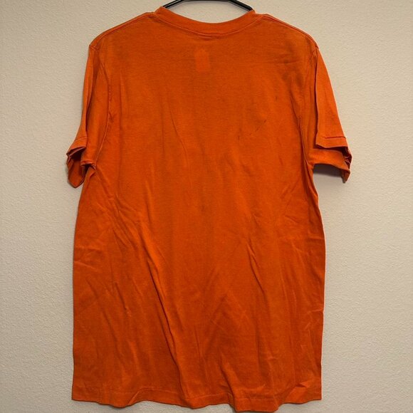 Vintage 80s Denver Broncos NFL Orange Champion Tee - Picture 2 of 4